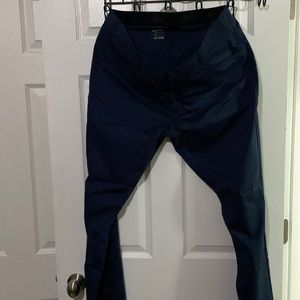 Nike dri fit slim fit golf pants navy color